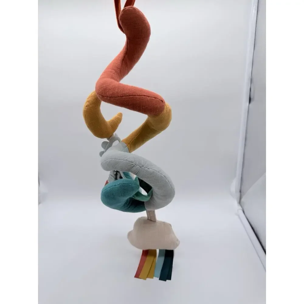 Itzy Ritzy Bitzy Bespoke Spiral Car Seat Activity Toy Rainbow Baby